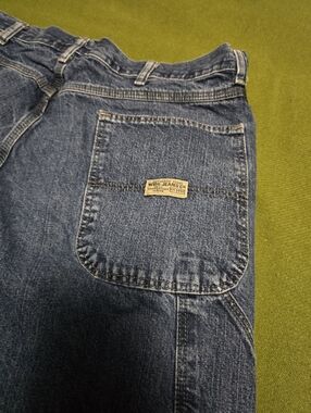 Men's Wrangler Blue Denim Work Jeans